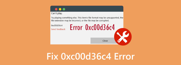 Fix 0xc00d36c4 Error