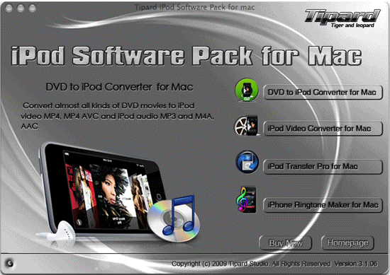 How to Make Full Use of Your iPod on Mac/Windows Ipod-software-pack-for-mac