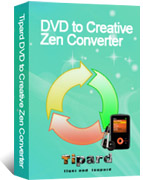 Tipard DVD to Creative Zen Converter 
