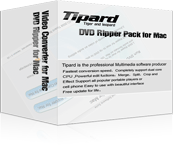 Tipard DVD Ripper Pack for Mac, Mac DVD Ripper 