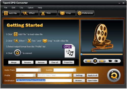 VOB to DPG Converter, DPG Converter, Convert DPG
