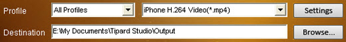 convert FLV to H.264, Convert FLV File