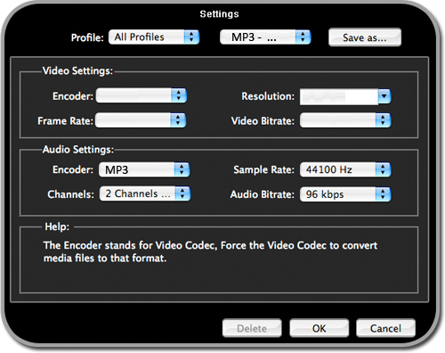 Mac MP4 Video Converter, convert MP4 to MP3