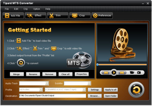 MTS to MOV Converter, MTS Converter, Convert MTS