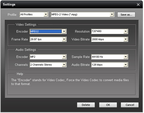 TS to MPEG, TS Converter