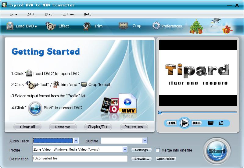 Tipard DVD to WMV Converter