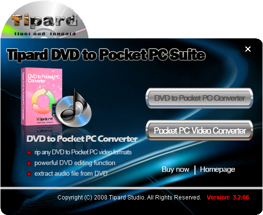 Tipard DVD to Pocket PC Suite