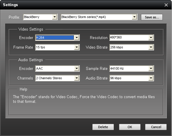 BlackBerry Storm Video Converter