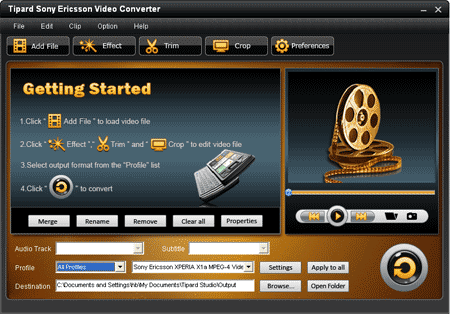 video for Sony Ericsson