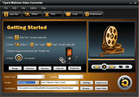 Sony Walkman Video Converter