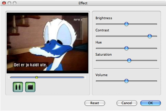 Rip DVD on Mac Effect