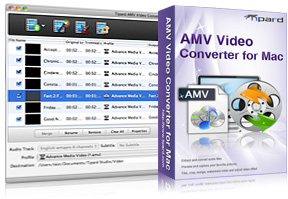 AMV Video Converter for Mac Screen