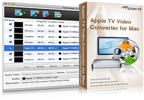 Apple TV Video Converter for Mac Screen