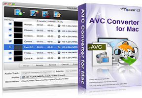 AVC Converter for Mac Screen