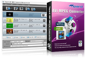 AVI MPEG Converter Screen