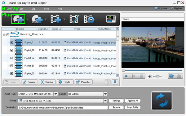 How to rip Blu-ray movie to iPod format? Load-blu-ray