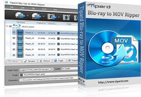 Blu-ray to MOV Ripper Screen