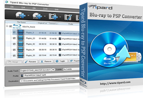 Blu-ray to PSP Converter Screen