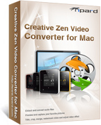 Creative Zen Video Converter for Mac