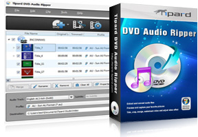 DVD Audio Ripper Screen