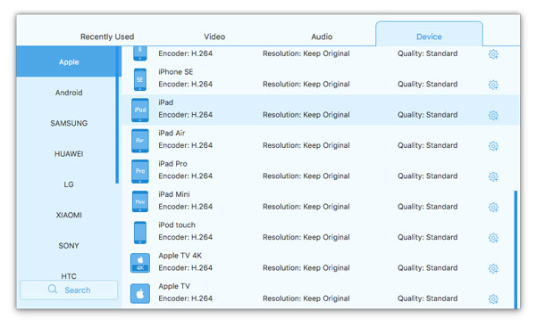 Convert DVD to iPad 2 on Mac