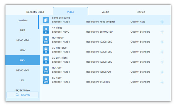 Convert DVD to MKV on Mac