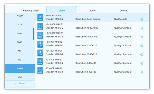 Convert DVD to MPEG on Mac