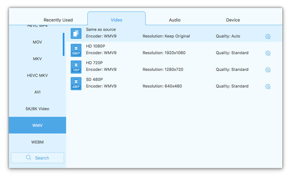 Convert DVD to WMV on Mac
