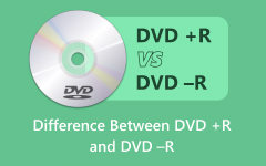 DVD +R and DVD –R