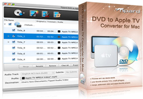 DVD to Apple TV Converter for Mac Screen