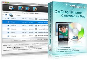 DVD to iPhone Converter for Mac Screen