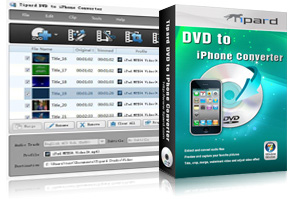 DVD to iPhone Converter Screen