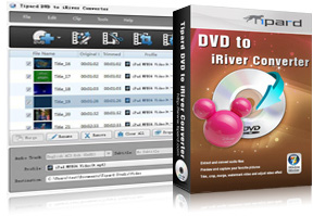 DVD to iRiver Converter Screen