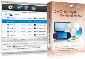 DVD to PSP Converter for Mac Screen
