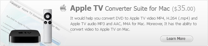 Apple TV Converter Suite for Mac