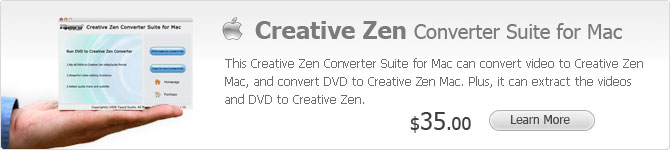 Creative Zen Converter Suite for Mac