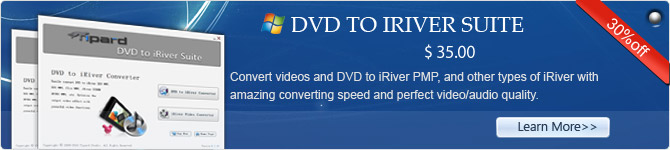 dvd to iriver suite