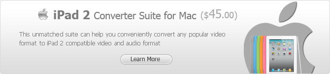 iPad 2 Converter Suite for Mac