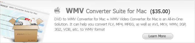 WMV Converter Suite for Mac

