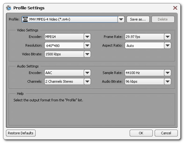 FLV to M4V Converter, FLV Converter