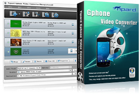 Gphone Video Converter Screen