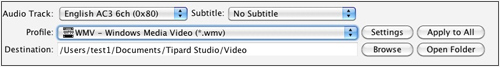 Convert HD video to WMV on Mac