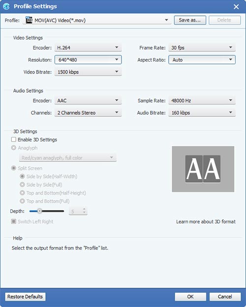 HD Video to MOV Converter, HD Video Converter