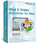Tipard iPad 2 Video Converter for Mac boxshot
