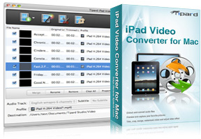 iPad Video Converter for Mac Screen