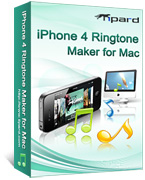 Tipard iPhone 4G Ringtone Maker for Mac boxshot