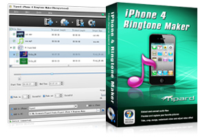 iPhone 4 Ringtone Maker box and screen