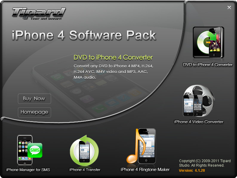 iphone 4g software pack