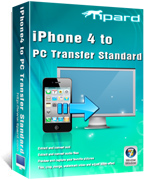 Tipard iPhone 4G to PC Transfer boxshot