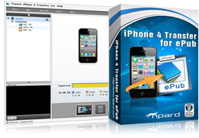 iPhone 4 Transfer for ePub box and screen